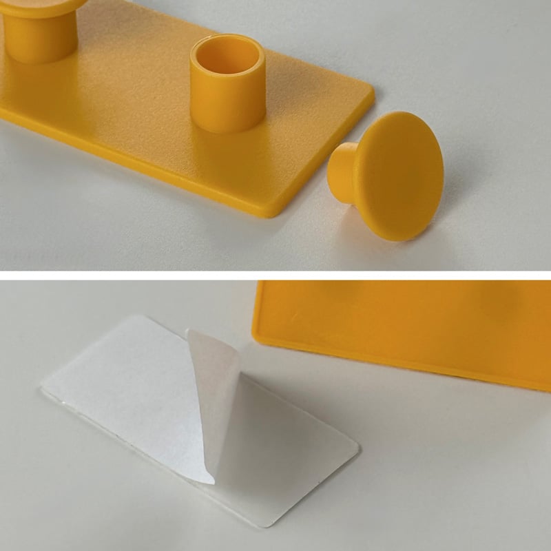 wall-03111 block カラー ウォールフック 4個セット | ART OF BLACK