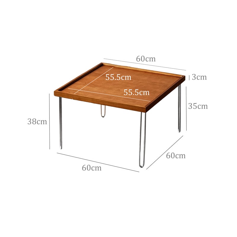 table-03220 天然木 スクエア コーヒーテーブル 60×60cm | ART OF