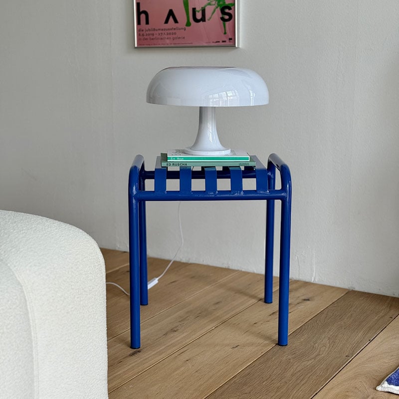 ロースツール①◆スツール1脚◆匠工芸◆ネイビー　(ATK) 旭川家具 TAKUMI KOHGEI 匠工芸 Tapered テーパード ロースツール 国産