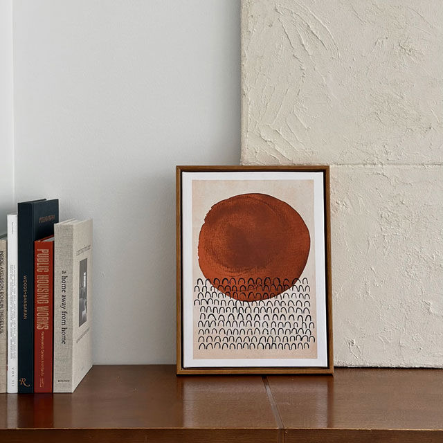 額装済/Banana/ジュールベリ ベルク/インテリア/ポスター/アート 額装