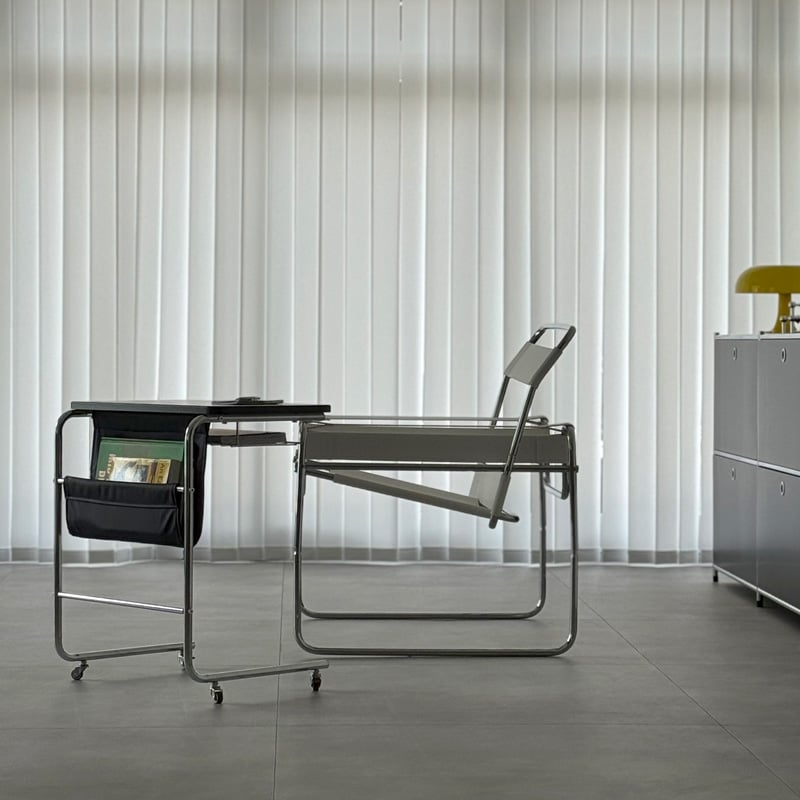 table-03193 ブラック ポケット キャスターテーブル | ART OF BLACK