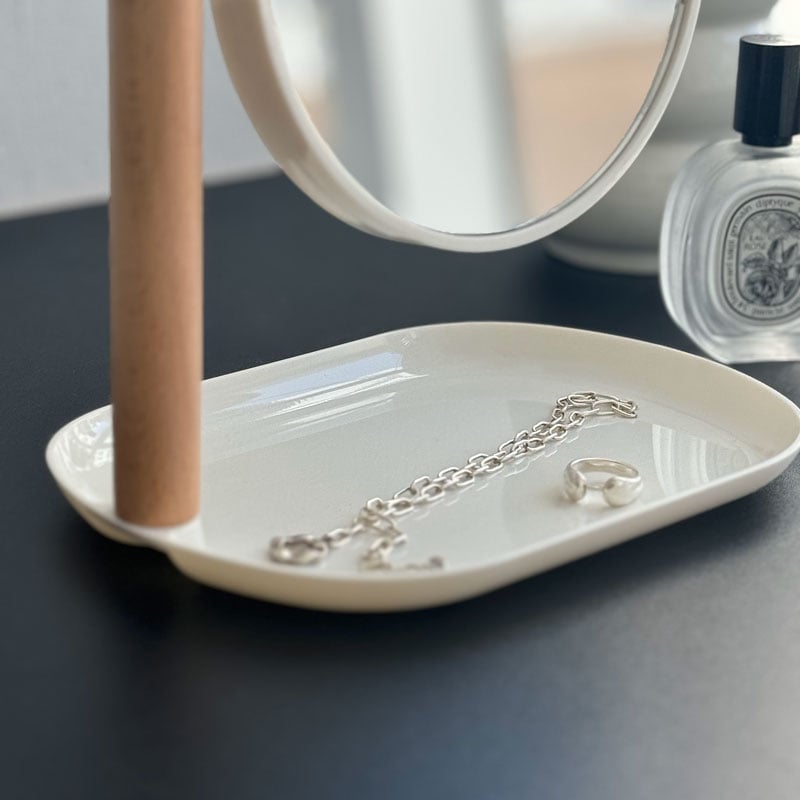 mirror-03046 トレイ付き 卓上ミラー | ART OF BLACK