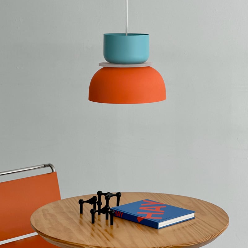 light-03324 バイカラーボウルシェード ペンダントライト 直径30cm