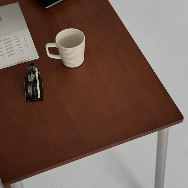 table-03173 ウッドトップ×ステンレスレッグ デスク | ART OF BLACK table-03173 ウッドトップ×ステンレスレッグ デスク | ART OF BLACK