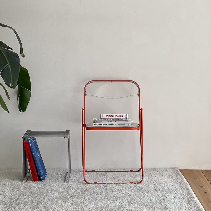 chair-03090 カラーフレーム クリア フォールディングチェア | ART OF