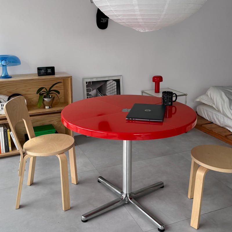  peak 円形折りたたみテーブル table-03226 Folding Table 折り畳み ラウンド テーブル 95cm |
