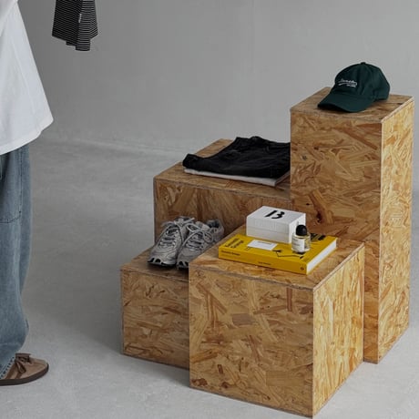 box-03066　受注販売　OSB合板 ディスプレイボックス