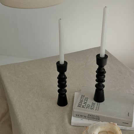 candle-03097　abacus ウッド キャンドルスタンド