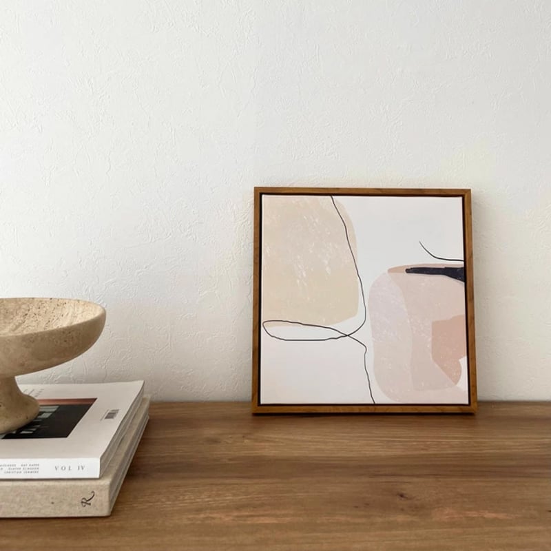 poster-03010 Rougir アートポスター フレーム付き 30×30cm |