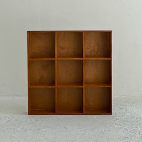 wallrack-03050　天然木 カップシェルフ 50×50cm