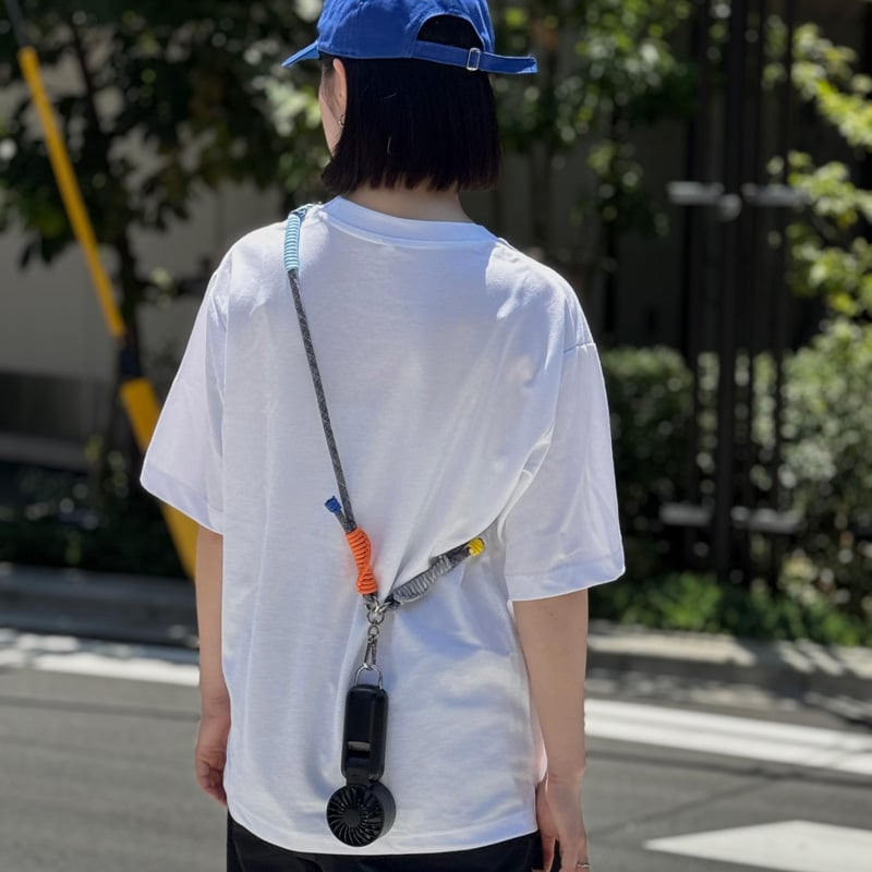 strap-03001 マルチカラー パラコードストラップ スマホショルダー