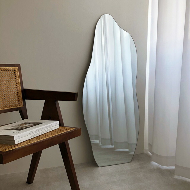 mirror-03048 Serene waves ミラー スタンドミラー 立て掛け | AR