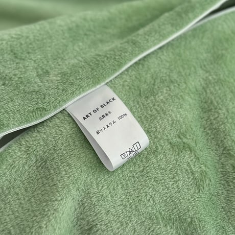 beddingsets-03075　green×blue×offwhite あたたか ファイバー厚手 起毛 布団カバーセット