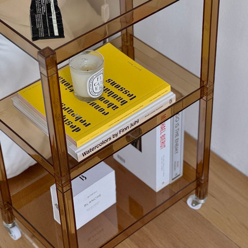 くに アルド・トゥーラ キャスターワゴン バーカート アンティーク