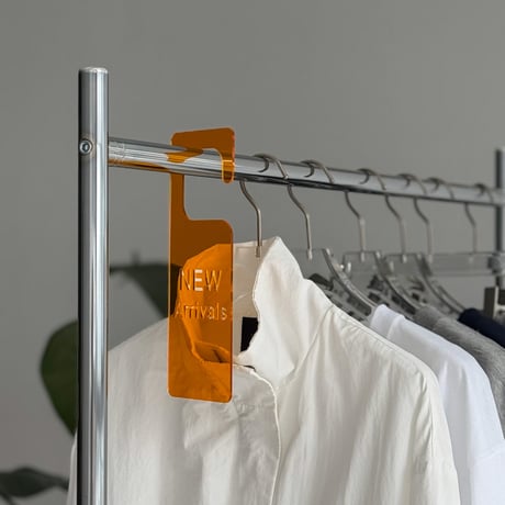hanger-03005　11collar アクリル製 カラー ハンガーPOP