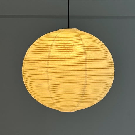 light-03384　ホワイト 細めピッチタイプ Rice Paper Shade Large 60cm 和紙 ペンダントライト