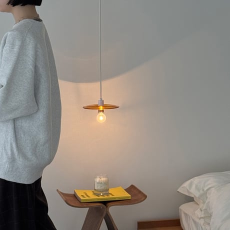 light-03371　rippling ガラスシェード ペンダントライト 口金E26