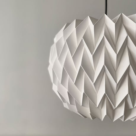 light-03269　pinecone ペーパーシェード ペンダントライト 口金E26