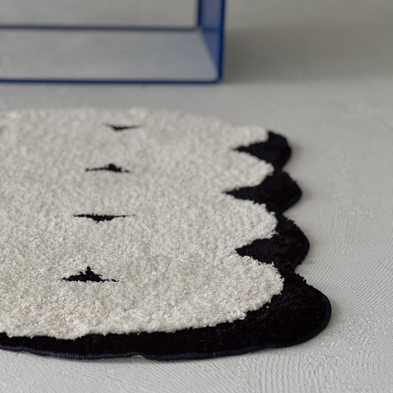 rug-03085 モノトーン ラグ 44cm×69cm / 65cm×105cm | ART rug-03085 モノトーン ラグ 44cm×69cm / 65cm×105cm | ART