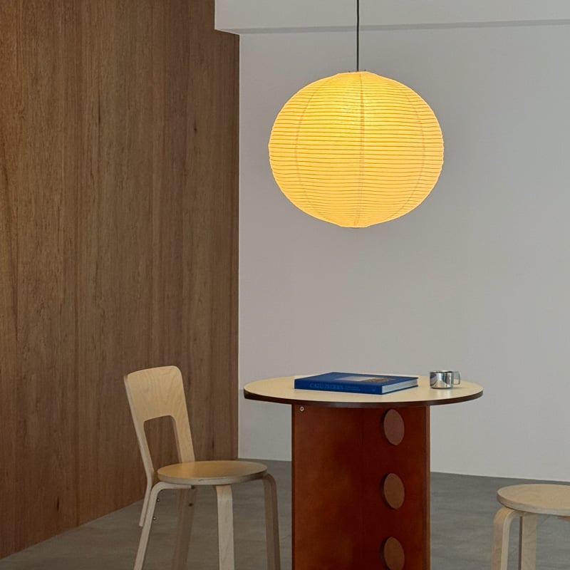 light-03384 ホワイト 細めピッチタイプ Rice Paper Shade Larg