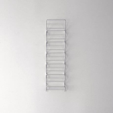 magazinerack-03041　2way ワイヤー マガジンシェルフ ホワイト