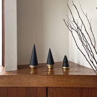 interior-03191　3個セット 磁器  ツリー オブジェ