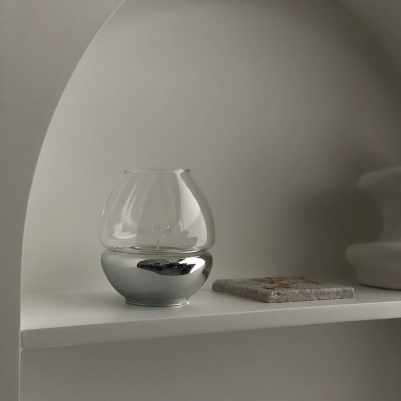 LALIQUE クリスタルハート＆シェル型キャンドルホルダー LALIQUE クリスタルハート＆シェル型キャンドルホルダー