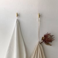 予約販売9月中旬～9月下旬頃発送予定　wall-03032　真鍮 ブラス ウォールフック D 縦横兼用1.4cm×1.5cm×5cm×3.2cm