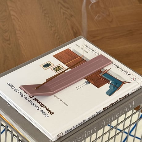 incenseholder-03078　slope セラミック インセンスホルダー お香立て