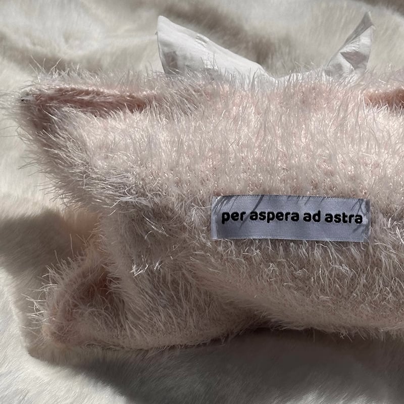 tissuebox-03069 シャギーニット ティッシュケース | ART OF BLACK