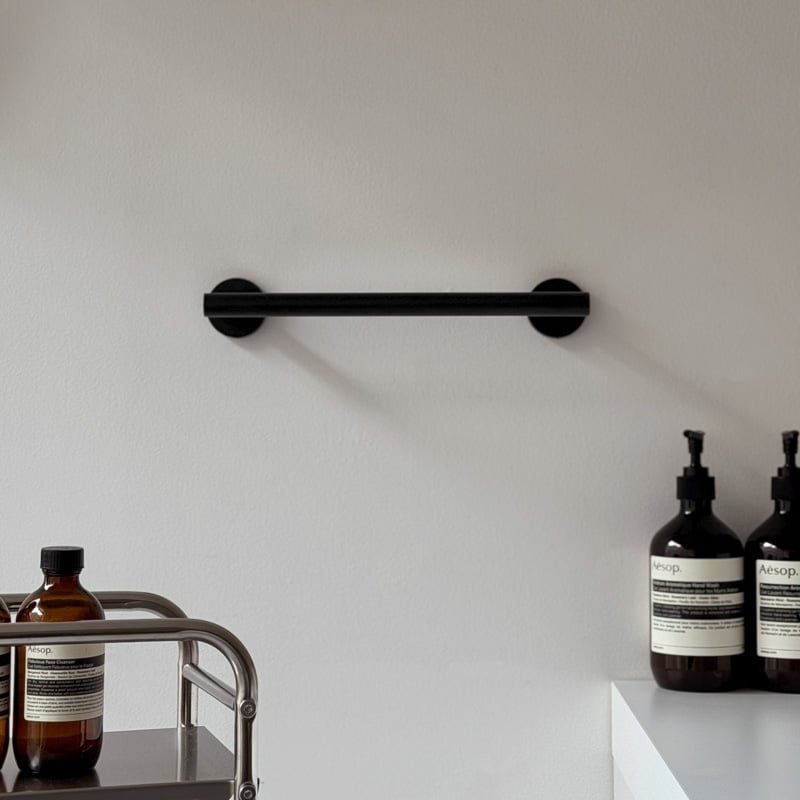 towel-03022 タオルハンガー ステンレス マットブラック | ART OF BLACK