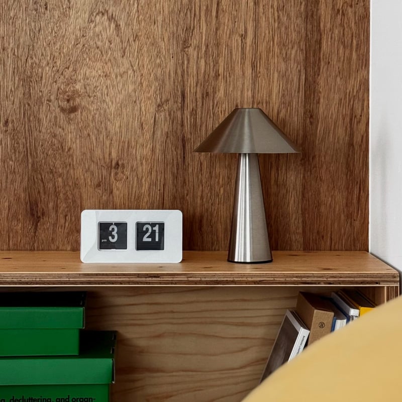 clock-03081 フリップ テーブルクロック パタパタ時計 静音 | ART OF BLACK