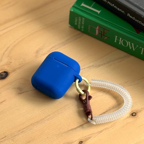 airpods-03006　マルチカラー コイルストラップ付き AirPods ケース