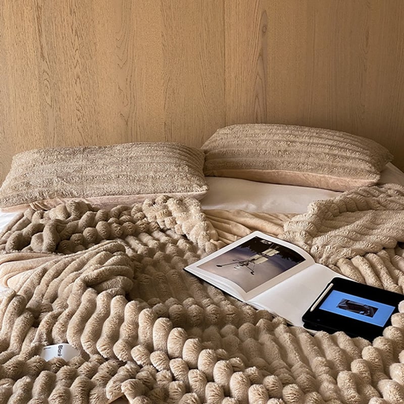 【Sleep】ラビット柄 プリント毛布 ジェラートピケ 【Sleep】ラビット柄 プリント毛布 うさぎ