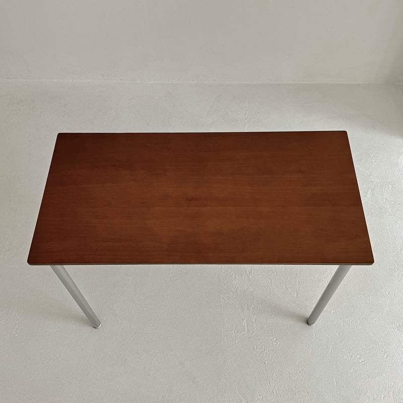 table-03173 ウッドトップ×ステンレスレッグ デスク | ART OF BLACK table-03173 ウッドトップ×ステンレスレッグ デスク | ART OF BLACK