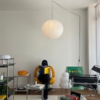 light-03356　4mコード コンセント式 Rice Paper Shade 和紙 ペンダントライト
