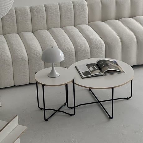 table-03155　リバーシブル天板 サイドテーブル