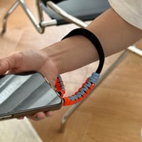 strap-03005　マルチカラー パラコード スマホ ハンドストラップ