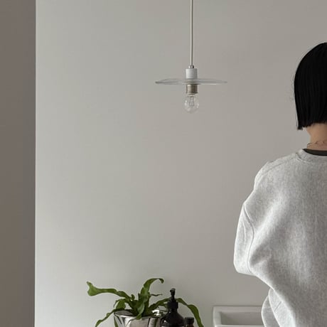 light-03371　rippling ガラスシェード ペンダントライト 口金E26