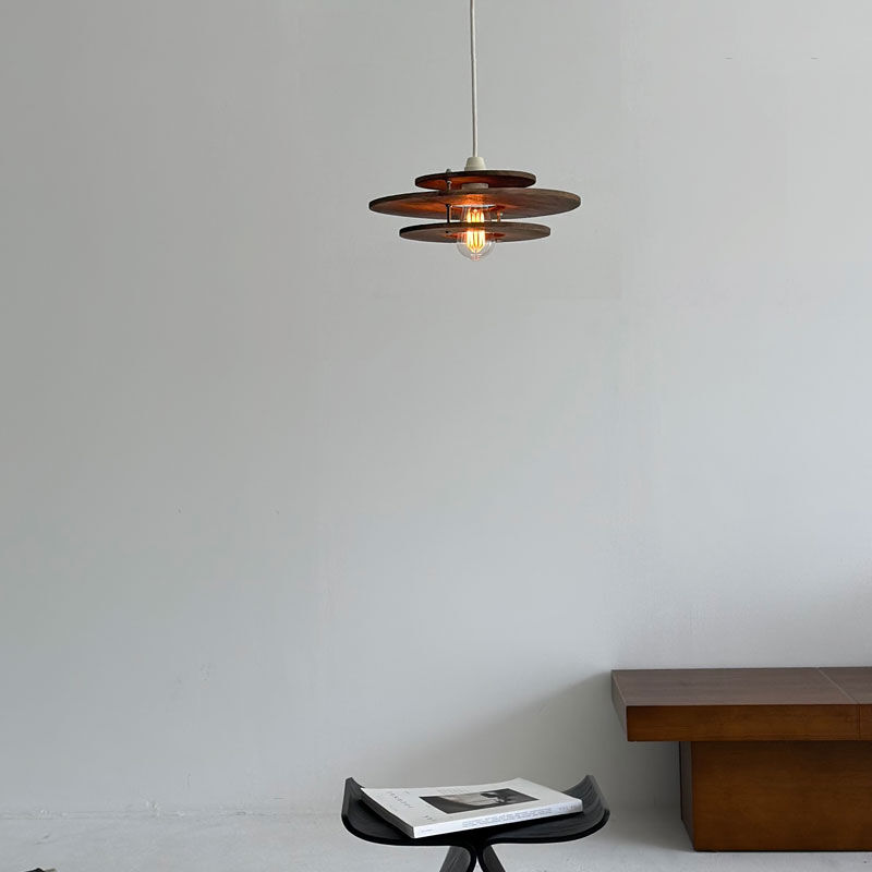 light-03227 Dark brown ウッド フラットレイヤーシェード Medium