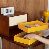 box-03074　スタッキング カラー 収納ボックストレイ
