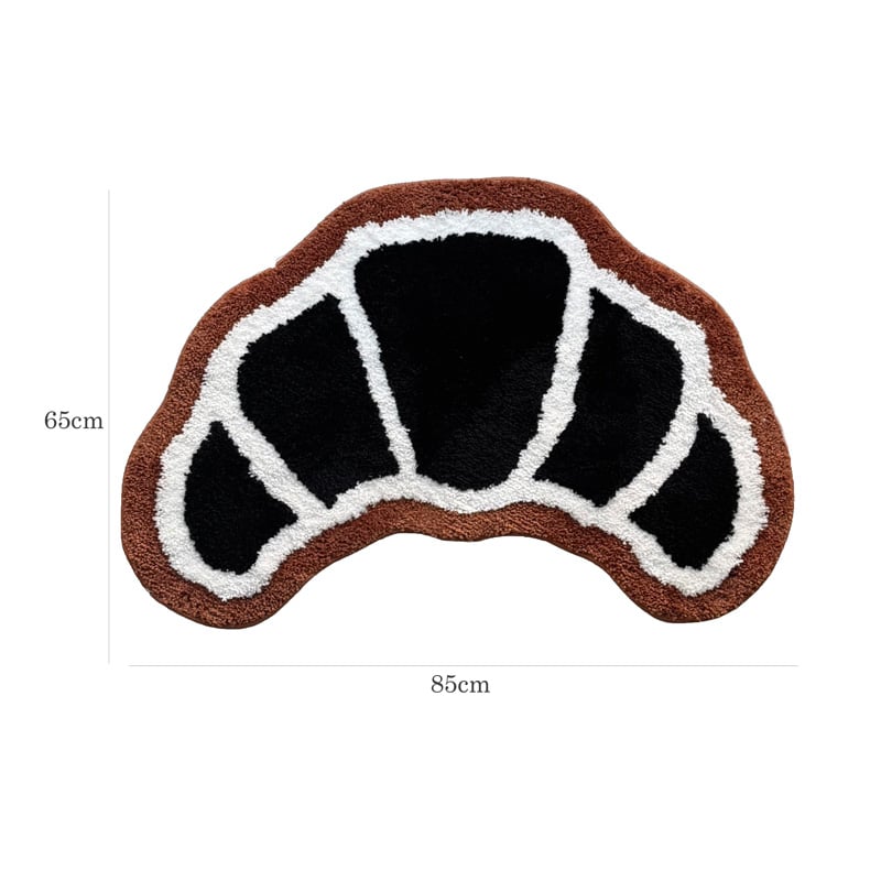 mat-03108 クロワッサン ラグ 65cm×85cm | ART OF BLACK