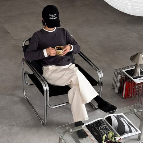 予約販売6月上旬～6月中旬頃発送予定　chair-03106　レザー アーム ラウンジチェア 1人掛けソファ