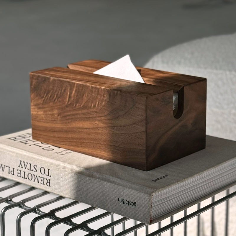 tissuebox-03078 ウォールナット ティッシュケース | ART OF BLACK