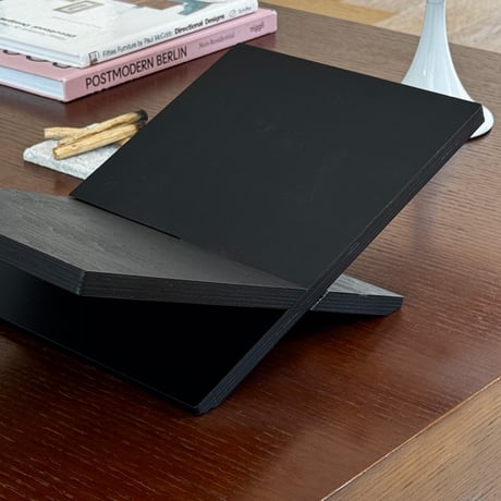 magazinerack-03042　ラーチ合板 クロス ブックスタンド
