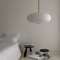 予約販売6月下旬～7月上旬頃発送予定　light-03301　Oval Rice Paper Shade 和紙 ペンダントライト