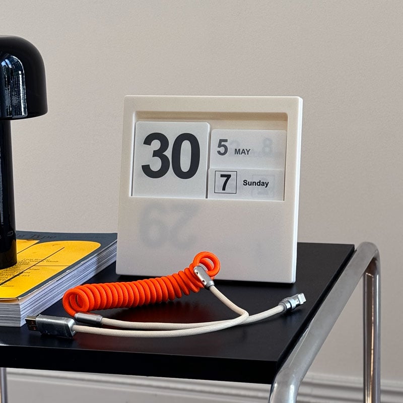 calendar-03020 カード式 卓上 壁掛け 万年カレンダー | ART OF BLACK