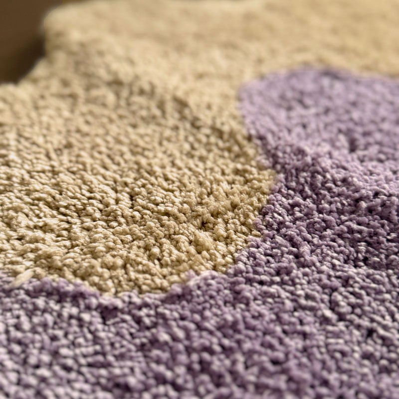 tappei ラグ rug-03060 rippling バイカラーラグ 45cm×120cm | ART OF