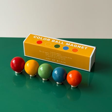 magnet-03003　COLOR BALL MAGNET ネオジム磁石 マグネットボール 5色セット