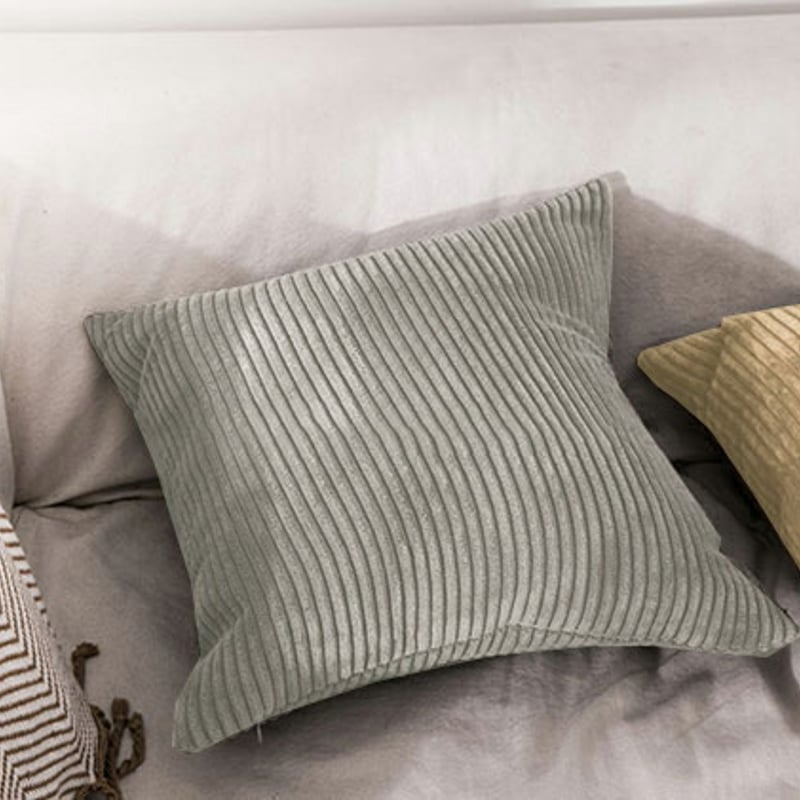 cu-03075 コーデュロイ クッションカバー ストライプ 45cm×45cm